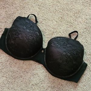 Torrid Black Lace Lightly Lined T-Shirt Bra